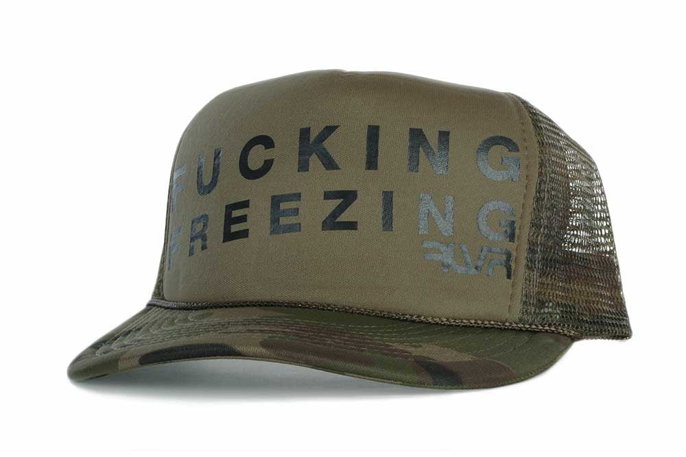 FUCKING FREEZING eskyflavor Hat