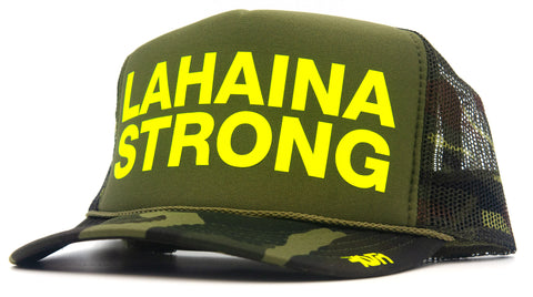 #LAHAINASTRONG - Red eskyflavor hat