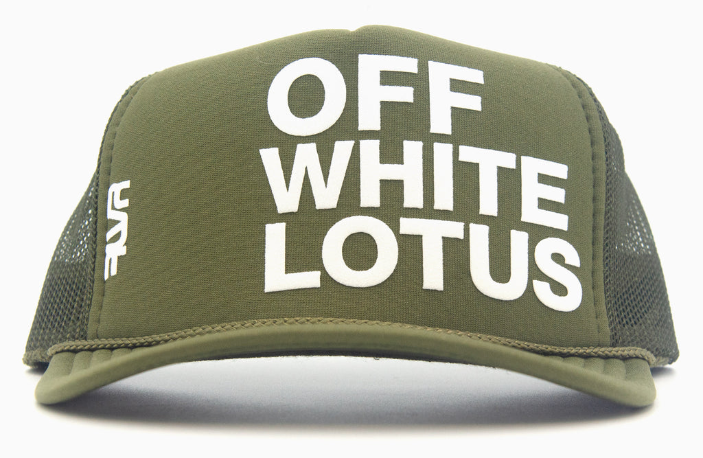 OFF WHITE LOTUS - eskyflavor hat