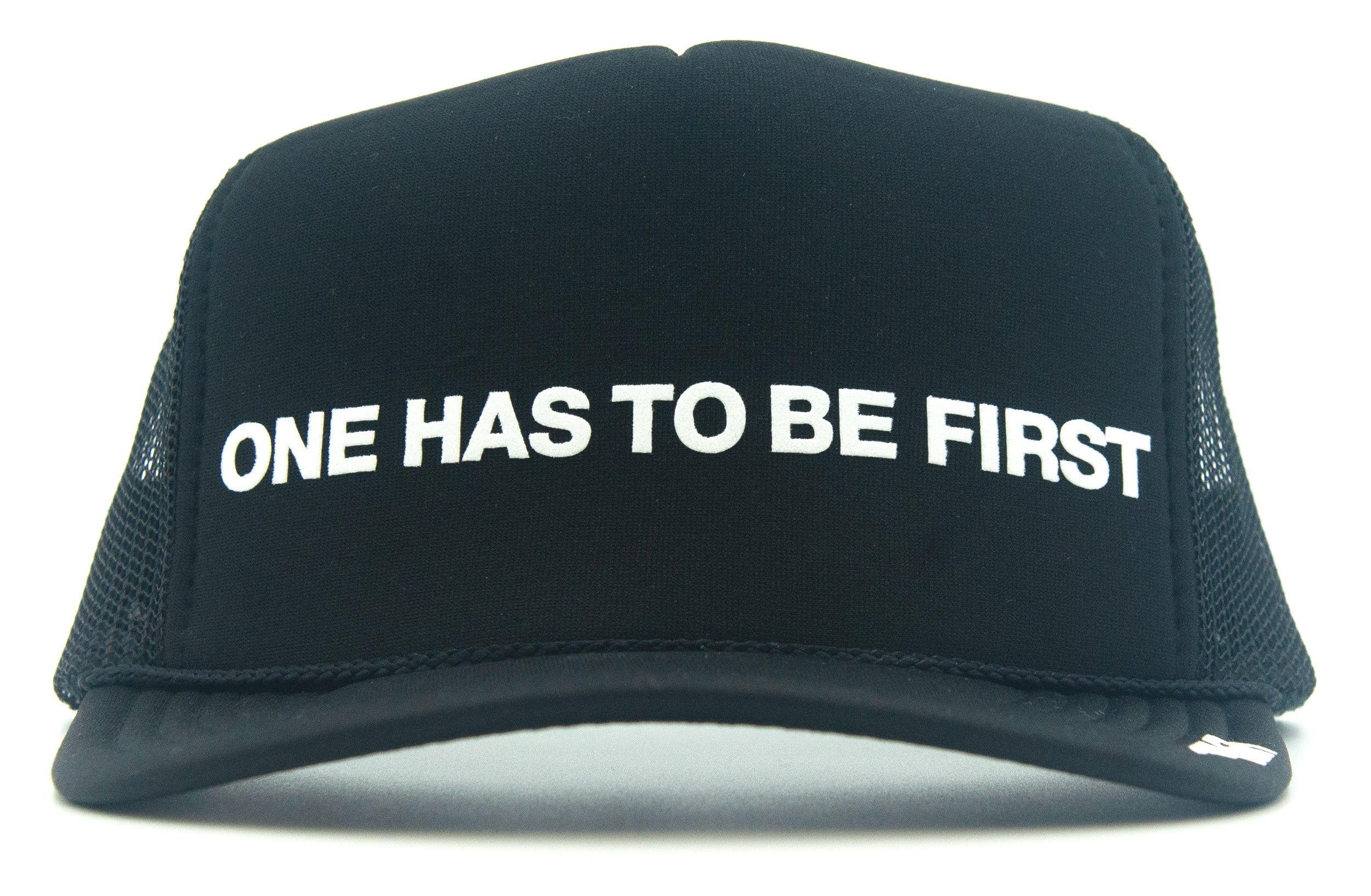 ONE HAS TO BE FIRST - eskyflavor hat – eskyflavor by Mickey Eskimo