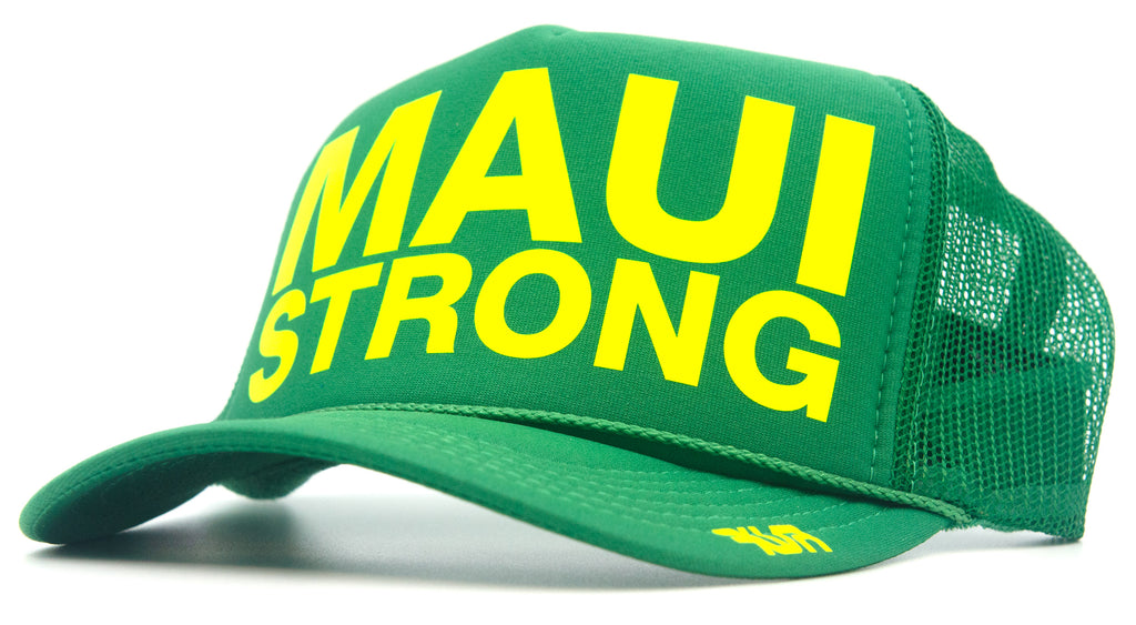 #MAUISTRONG Green - eskyflavor hat